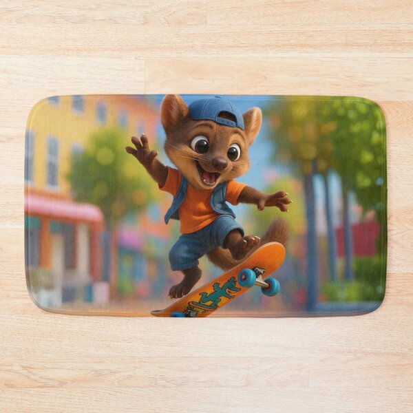 Item preview, Skater Pine Marten designed and sold by Sillytoe.