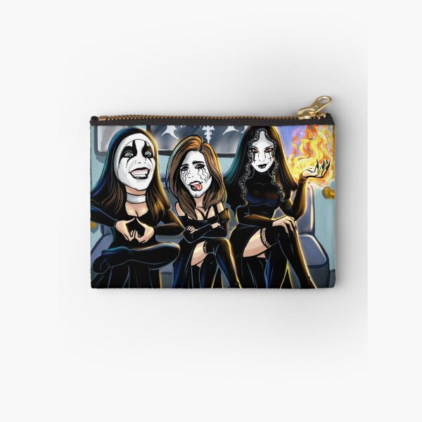 Item preview, Dark nuns corpsepaint band Vindicta designed and sold by Brutalstore.