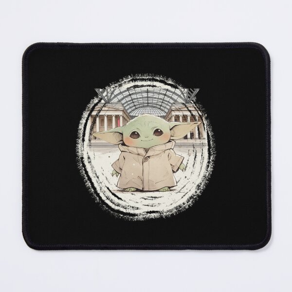 Item preview, BABY YODA AT BRITISH MUSEUM designed and sold by LIS AND MELIVERSO.