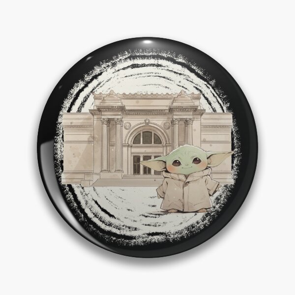 Item preview, BABY YODA AT THE MET MUSEUM NYC designed and sold by LIS AND MELIVERSO.