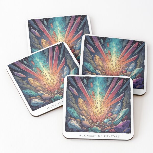 Item preview, Alchemy of Crystals designed and sold by Nela Creative Lab.