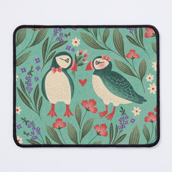 Item preview, Love Puffins Pattern designed and sold by meghanmarie.