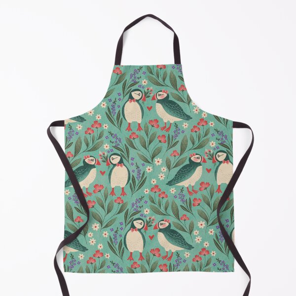 Item preview, Love Puffins Pattern designed and sold by meghanmarie.