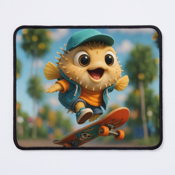 Item preview, Skater Pinfish designed and sold by Sillytoe.