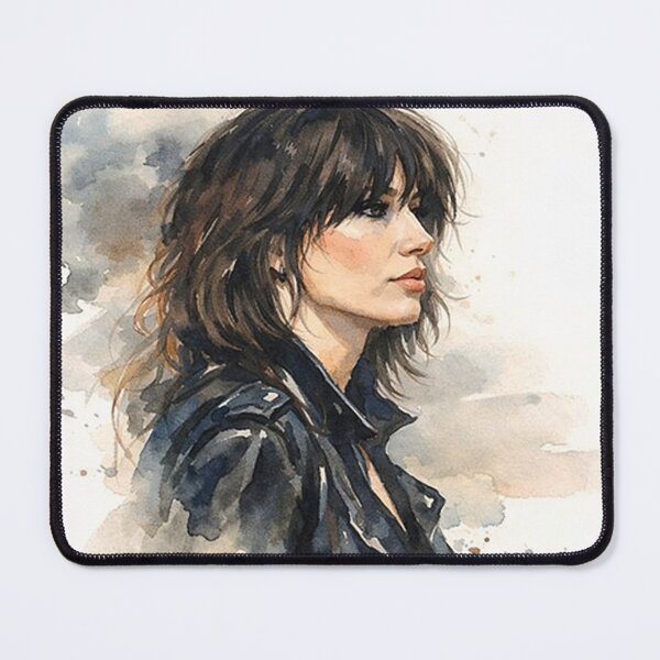 Item preview, Pretenders Crissie Hyndes watercolor Tribute designed and sold by LuluLeb.