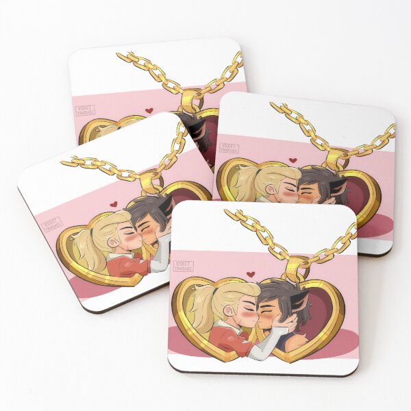Item preview, heart locket catradora designed and sold by Violetrashie.