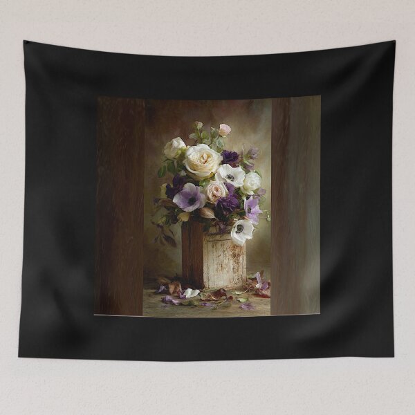 Item preview, Elegant Floral Still Life Painting – Timeless Home Décor #5 designed and sold by Helios Be. Lavsh.