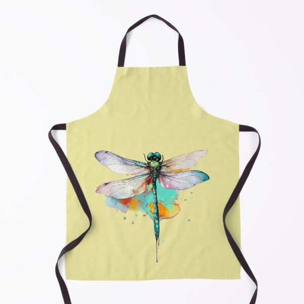 Item preview, Dragonfly minimalism summer watercolor art  designed and sold by Natart1004.