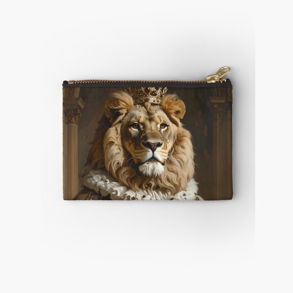 Aperçu de l'œuvre Portrait royal du monarque lion de la Renaissance noble créée et vendue par Rutvain.