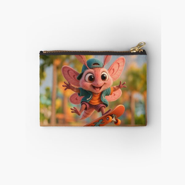 Item preview, Skater Pink Bollworm Moth designed and sold by Sillytoe.
