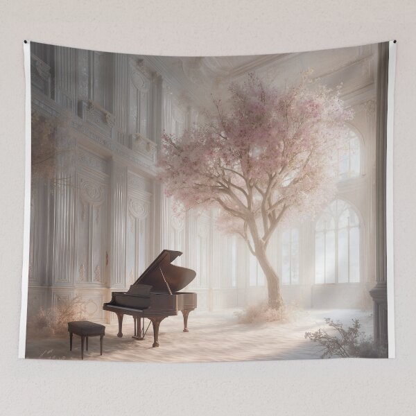 Item preview, Sonata Beneath the Blossoming Light designed and sold by oanaunciuleanu.