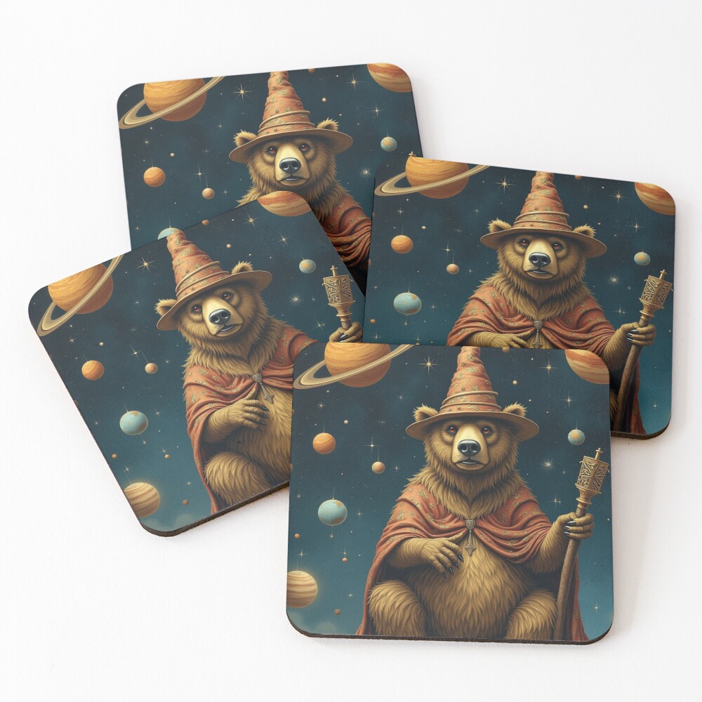 Item preview, Coasters (Set of 4) designed and sold by OZOSH.