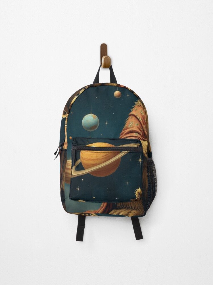 Thumbnail 1 of 3, Backpack, wise bear designed and sold by OZOSH.