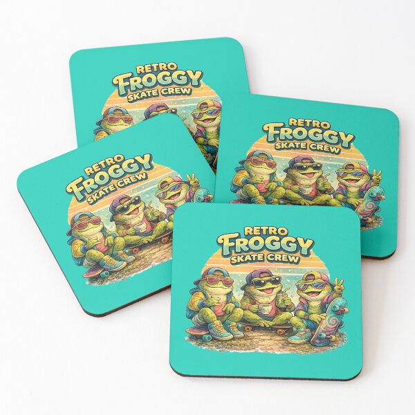 Item preview, Retro Frogs Skate Team designed and sold by FroggyOnly.