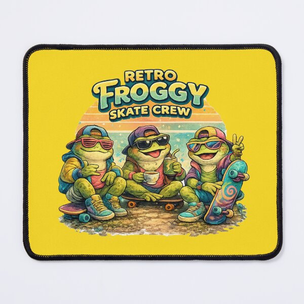 Item preview, Retro Frogs Skate Team designed and sold by FroggyOnly.