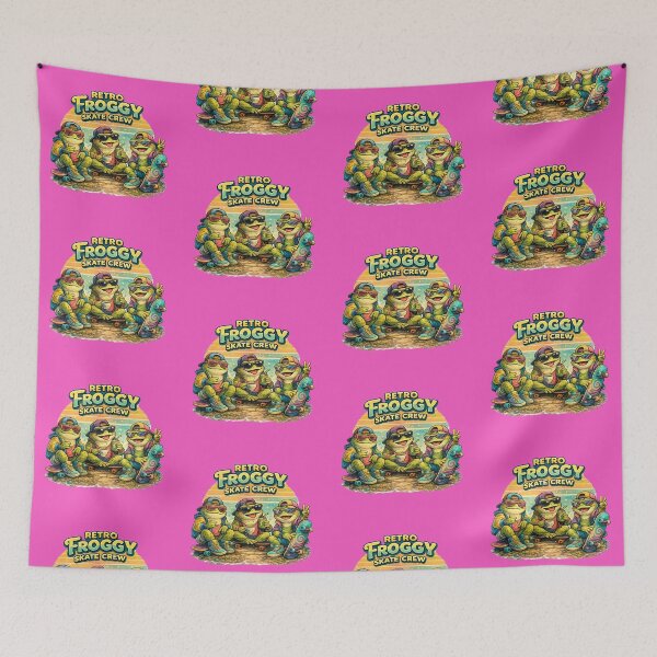 Item preview, Retro Frogs Skate Team designed and sold by FroggyOnly.
