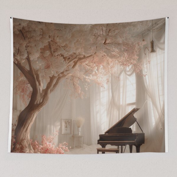 Item preview, Sonata Beneath the Blossoming Light designed and sold by oanaunciuleanu.