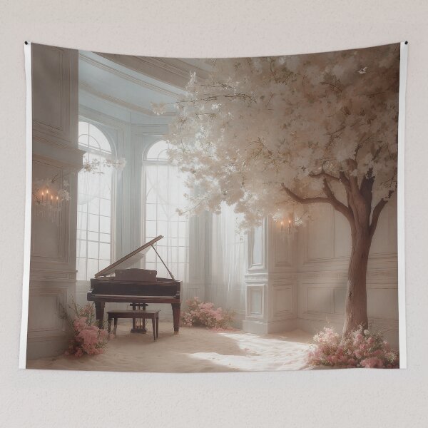 Item preview, Sonata Beneath the Blossoming Light designed and sold by oanaunciuleanu.