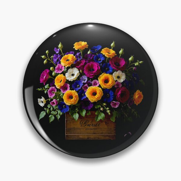 Item preview, Elegant Floral Still Life Painting – Timeless Home Décor #7 designed and sold by Helios Be. Lavsh.