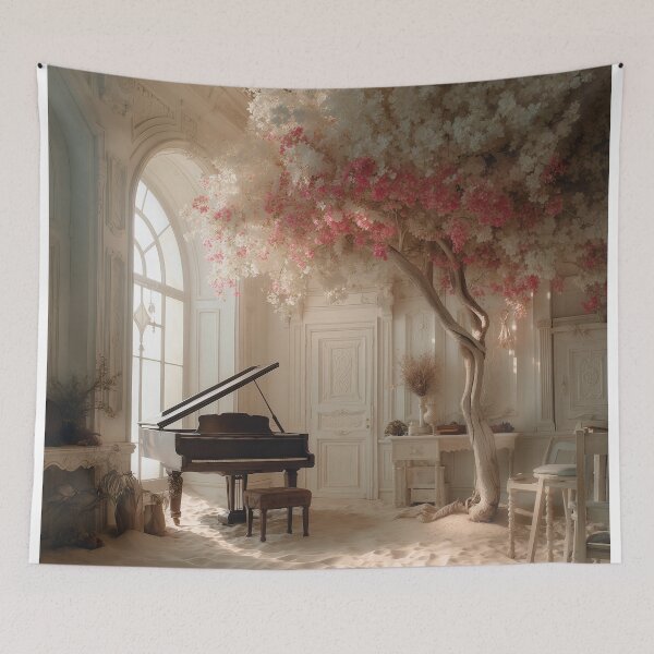 Item preview, Sonata Beneath the Blossoming Light designed and sold by oanaunciuleanu.