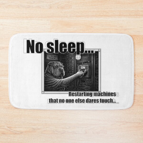 Item preview, Restarting Machines No One Else Dares To Touch IT Humor Meme designed and sold by ArhiStrategOne.