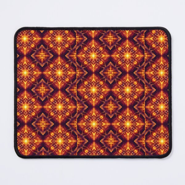 Item preview, Flaming star abstract and cosmic pattern flowers designed and sold by Marici8.