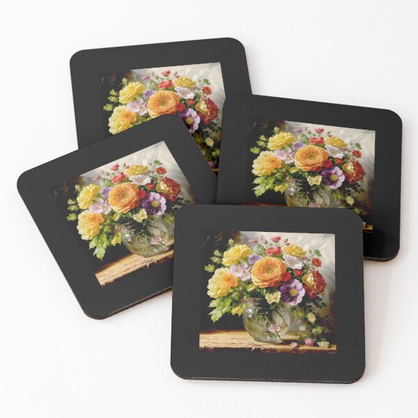 Item preview, Elegant Floral Still Life Painting – Timeless Home Décor #8 designed and sold by Helios Be. Lavsh.