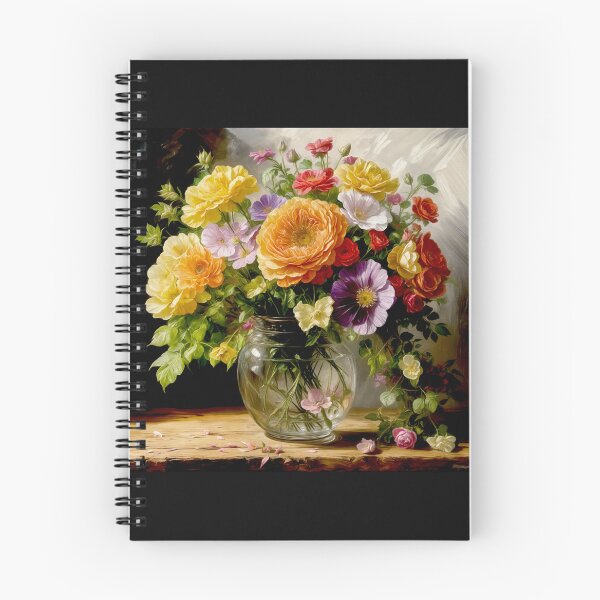 Item preview, Elegant Floral Still Life Painting – Timeless Home Décor #8 designed and sold by Helios Be. Lavsh.