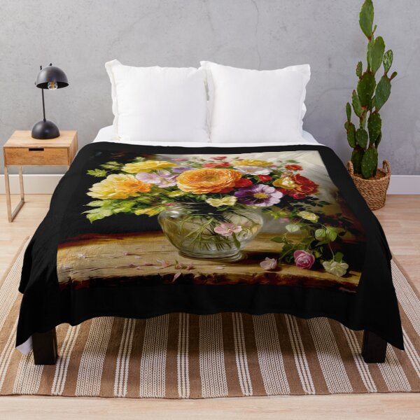 Item preview, Elegant Floral Still Life Painting – Timeless Home Décor #8 designed and sold by Helios Be. Lavsh.