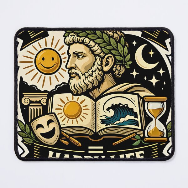 Item preview, Happy Mind = Happy Life designed and sold by ThePainterPH.