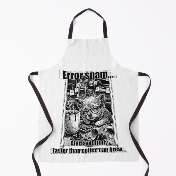 Item preview, Error Spam IT Humor Chihuahua Alert Storm Meme designed and sold by ArhiStrategOne.