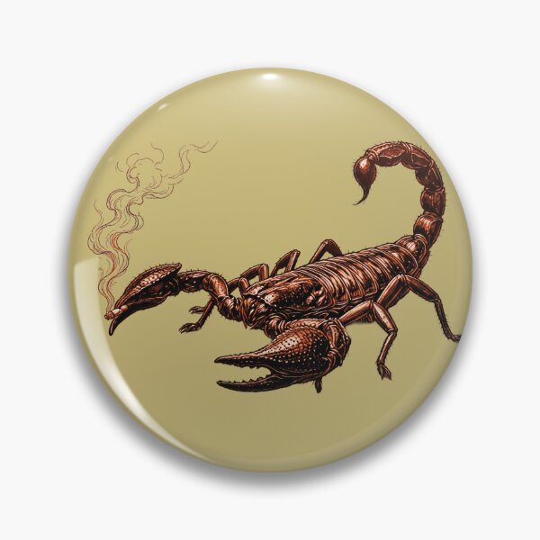 Item preview, Smoking Scorpion – Black & Copper designed and sold by Alan-David.