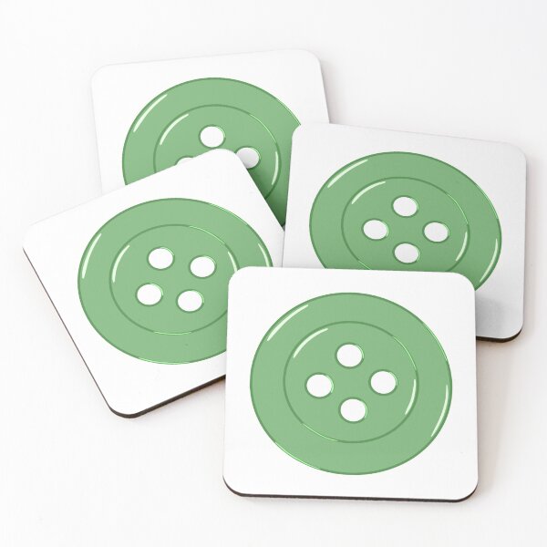 Item preview, Minimalist round sewing button illustration designed and sold by Papiertriangle.