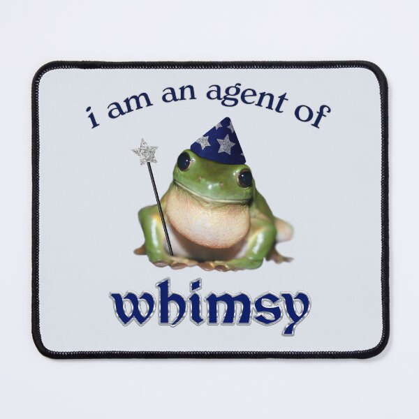 Item preview, Agent of Whimsy Frog Wizard Meme designed and sold by snazzyseagull.