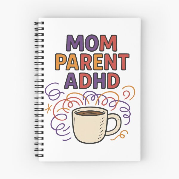 Item preview, Mom Parent ADHD – Coffee Fueled Chaos Funny ADHD Mom Life Design designed and sold by MomParentADHD.