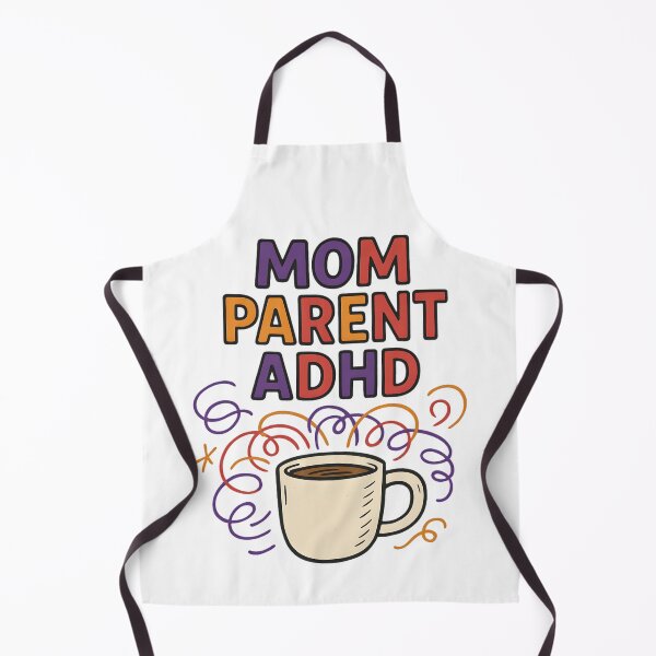 Item preview, Mom Parent ADHD – Coffee Fueled Chaos Funny ADHD Mom Life Design designed and sold by MomParentADHD.