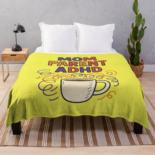 Item preview, Mom Parent ADHD – Coffee Fueled Chaos Funny ADHD Mom Life Design designed and sold by MomParentADHD.