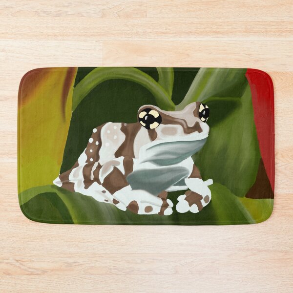 Item preview, Amazon Milk Frog Tropical Rainforest Illustration designed and sold by SkreeeCreations.