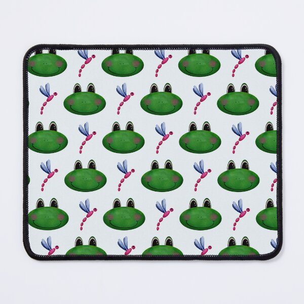 Item preview, Cute Frog Dragonfly Pattern Playful Kids Nature Design designed and sold by EL-Lebedenko.