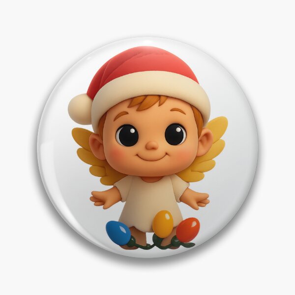 Item preview, Christmas Angel Boy designed and sold by Sillytoe.