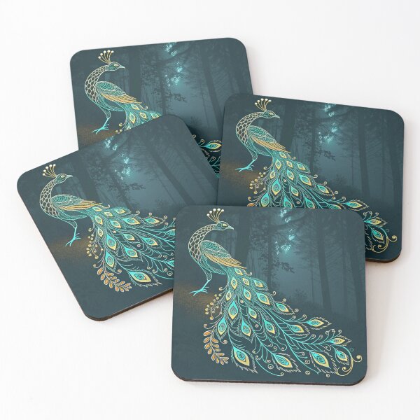 Item preview, Peacock at night designed and sold by Lucky 777.