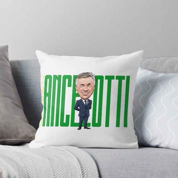 Item preview, A funny caricature of Carlo Ancelotti designed and sold by vectorlove.