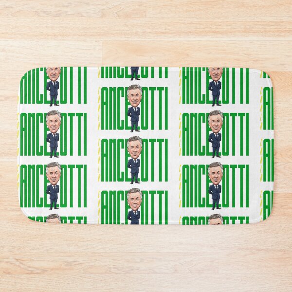 Item preview, A funny caricature of Carlo Ancelotti designed and sold by vectorlove.