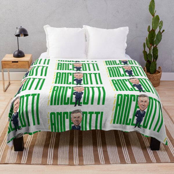 Item preview, A funny caricature of Carlo Ancelotti designed and sold by vectorlove.