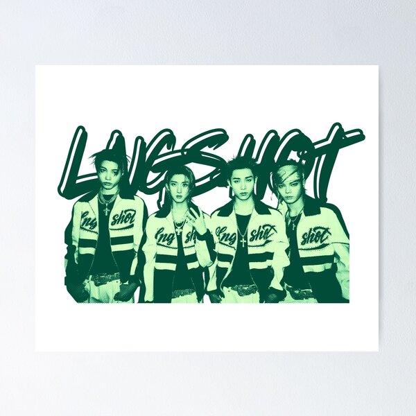 LNGSHOT Kpop Boy Group Poster
