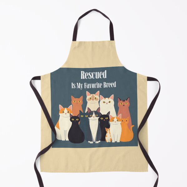 Item preview, Rescued is My Favorite Breed (A) Cat Rescue designed and sold by Sachie's Studio.