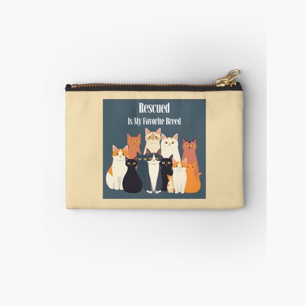 Item preview, Rescued is My Favorite Breed (A) Cat Rescue designed and sold by Sachie's Studio.