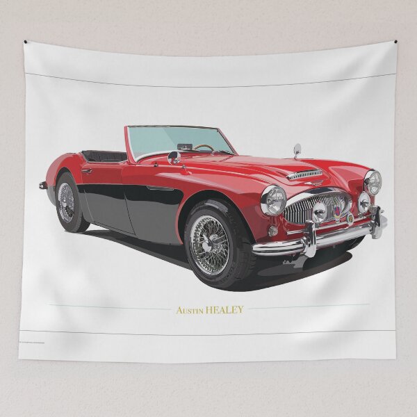 Item preview, Austin Healey Classic British Sports Car, Robert Hills designed and sold by Robert Hills.