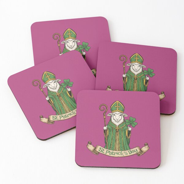 Item preview, Saint Sheep’s Day – Funny St. Patrick’s Day Lamb Design designed and sold by CARPIO Creations.