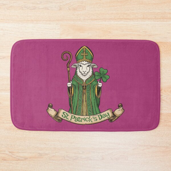 Item preview, Saint Sheep’s Day – Funny St. Patrick’s Day Lamb Design designed and sold by CARPIO Creations.